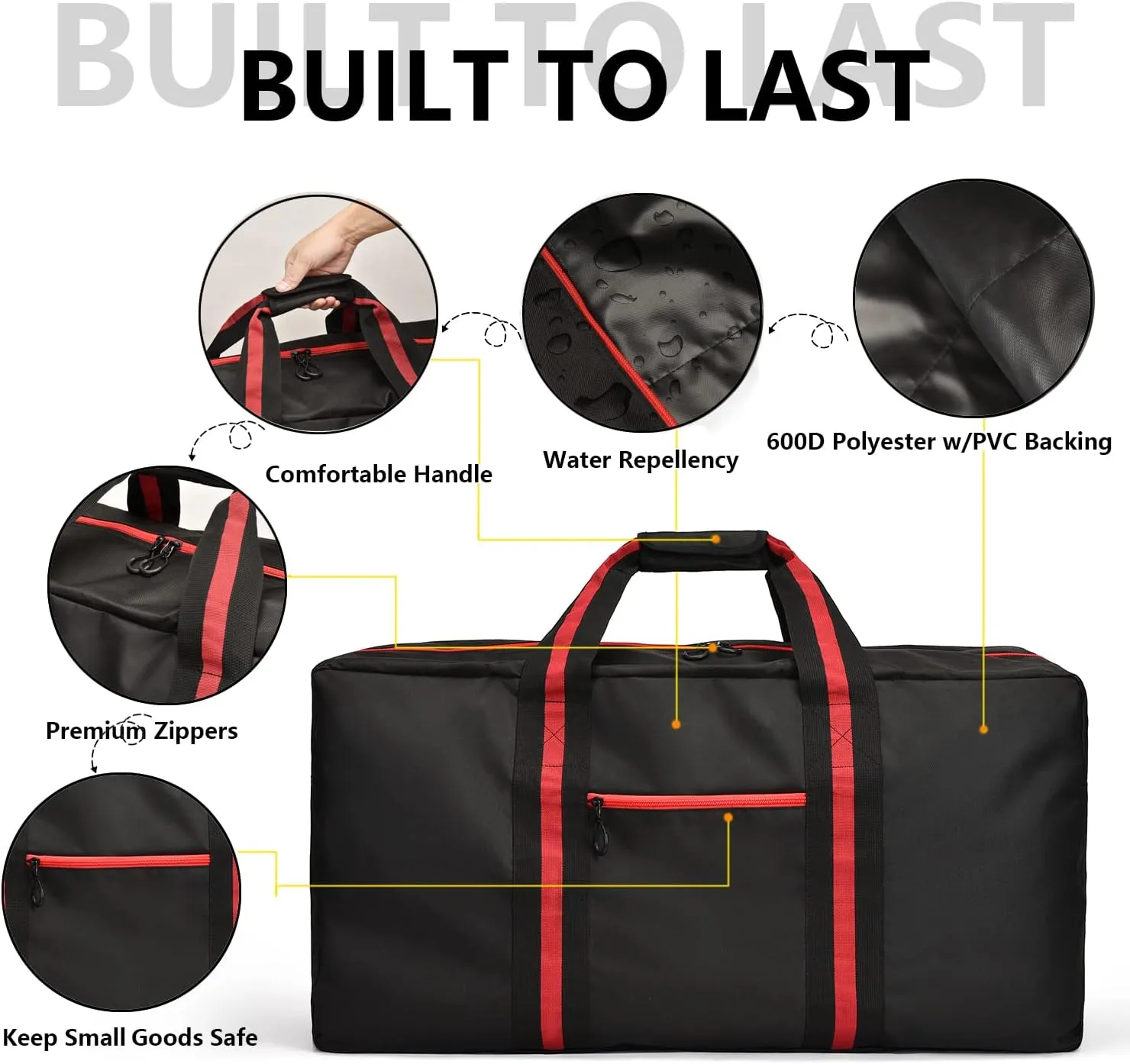 100L Large Duffle Bag for Travel 31.1” Diffle Bag - Overnight Weekender Camping, Storage for Men Women, Armygreen