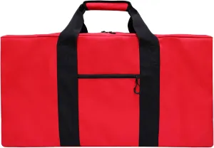 100L Large Duffle Bag for Travel 31.1” Diffle Bag - Overnight Weekender Camping, Storage for Men Women, Classic Red