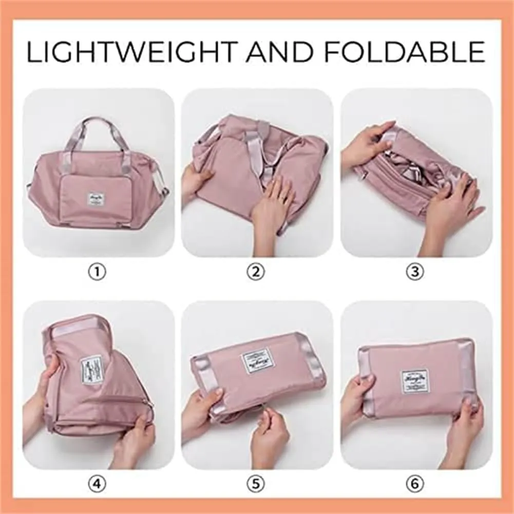 2024 New Travel Duffle Bag, High Capacity Foldable Travel Duffel Bag Carry on Bag Gym Bag for Men and Women