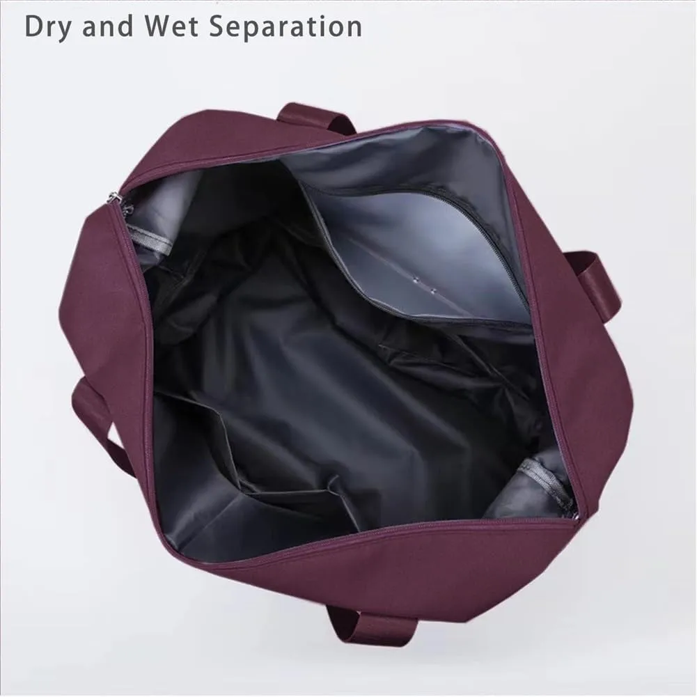 2024 New Travel Duffle Bag, High Capacity Foldable Travel Duffel Bag Carry on Bag Gym Bag for Men and Women