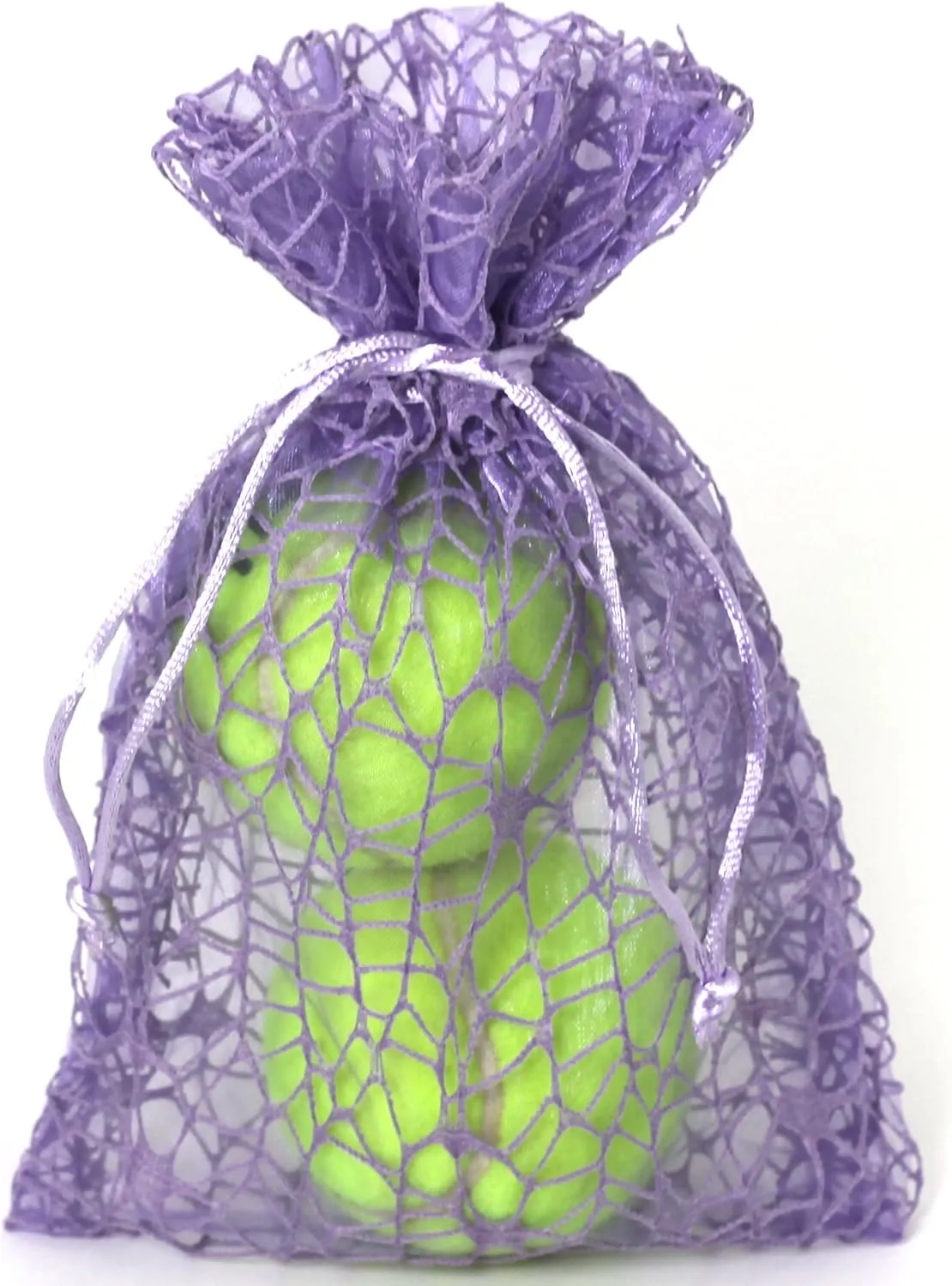 30 Organza Lace Bags Wedding Showers Party Favor Fabric Candy Goody Bags (Purple, 6 x 9 - S)