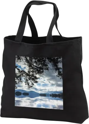 3dRose Canada, Quebec. Mont-Tremblant Village, Lac Ouimet - Tote Bags (tb_329929)