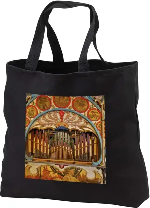 3dRose Nevada City, Montana. Ghost town with old time music box - Tote Bags (tb_331685)