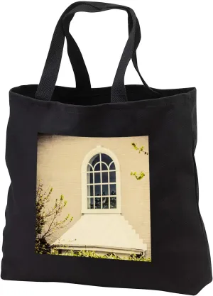 3dRose South Street Photography Arcitecture - Cape May Architecture Window - Tote Bags (tb_330247)