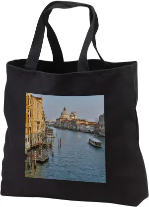 3dRose Venice, Italy. Grand Canal from Ponte dell Accademia bridge. - Tote Bags (tb_330217)