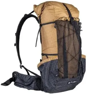 3F UL GEAR QiDian Pro UL 46 10L Backpack Outdoor Climbing Bag Camping Hiking Bags UHMWPE ultralight (Khaki)