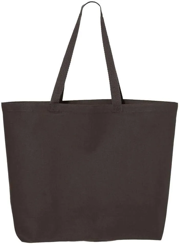 5 | 6 | 12 | 24 | 48 | 192 Heavy Cotton Canvas Tote Bag Jumbo 25L Reusable Grocery Bags
