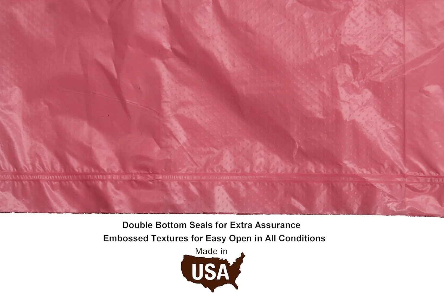 9" x 14.25" Made in USA Easy Open Poop Bags Dog Waste Bags, 18 Refill Rolls, 270 Bags