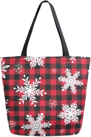 ALAZA Canvas Tote Bag Large Women Casual Shoulder Bag Handbag For Outdoors Holiday Weekender Travel