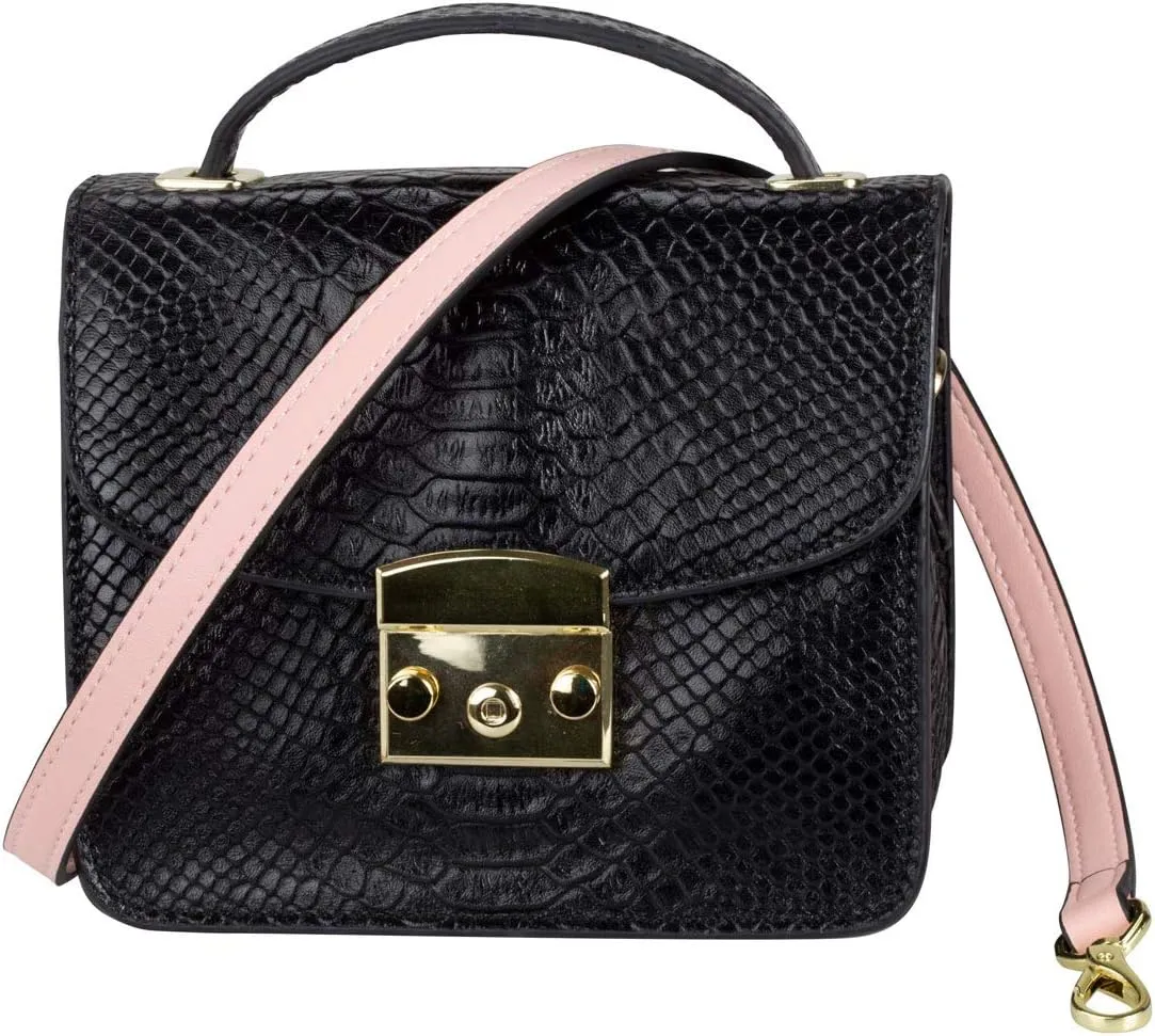 Allzedream Leather Purse Strap Replacement Crossbody Handbag Long Adjustable (Pink)