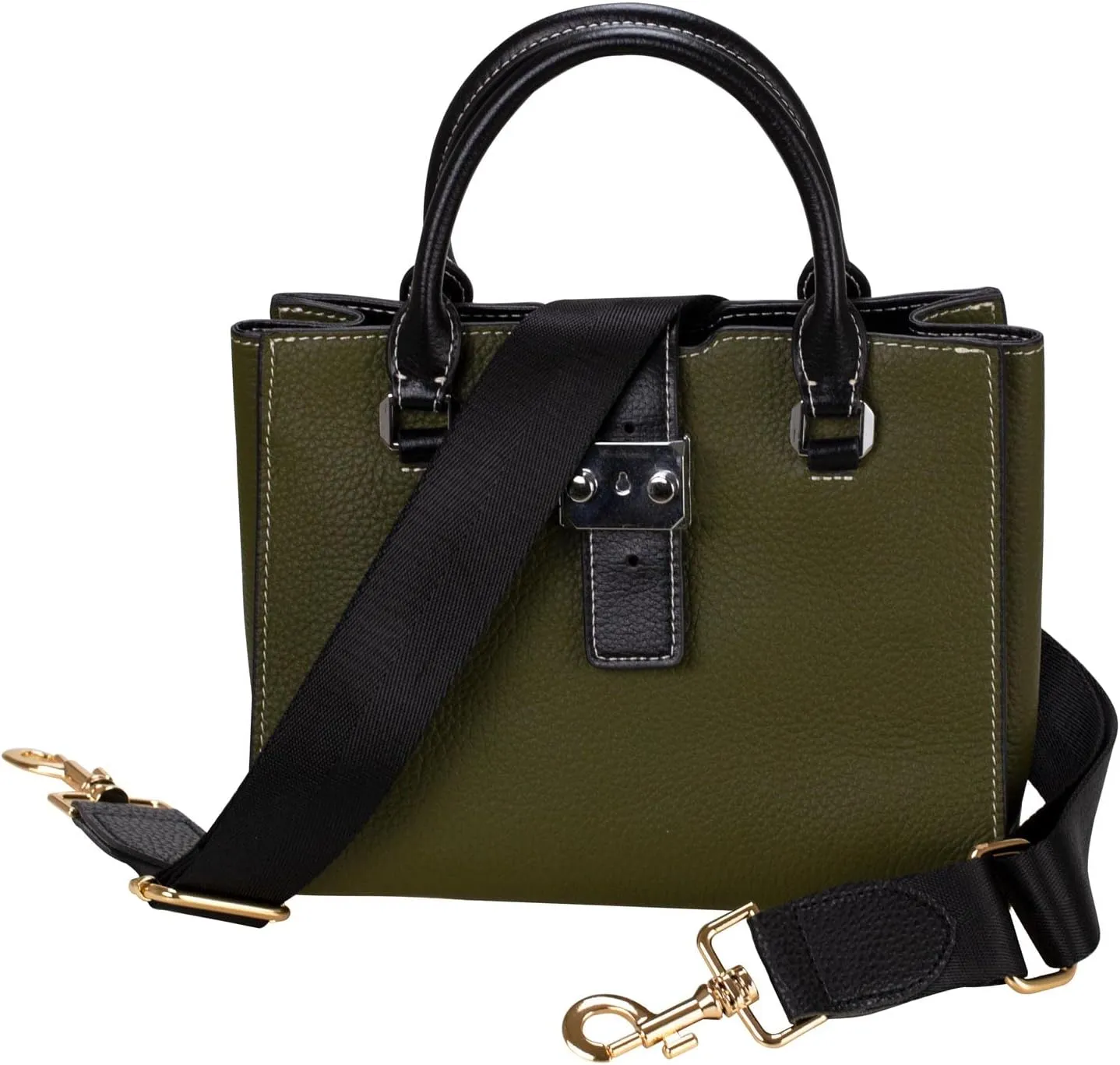 Allzedream Wide Purse Strap Replacement Crossbody Shoulder Bag Adjustable Leather Ends