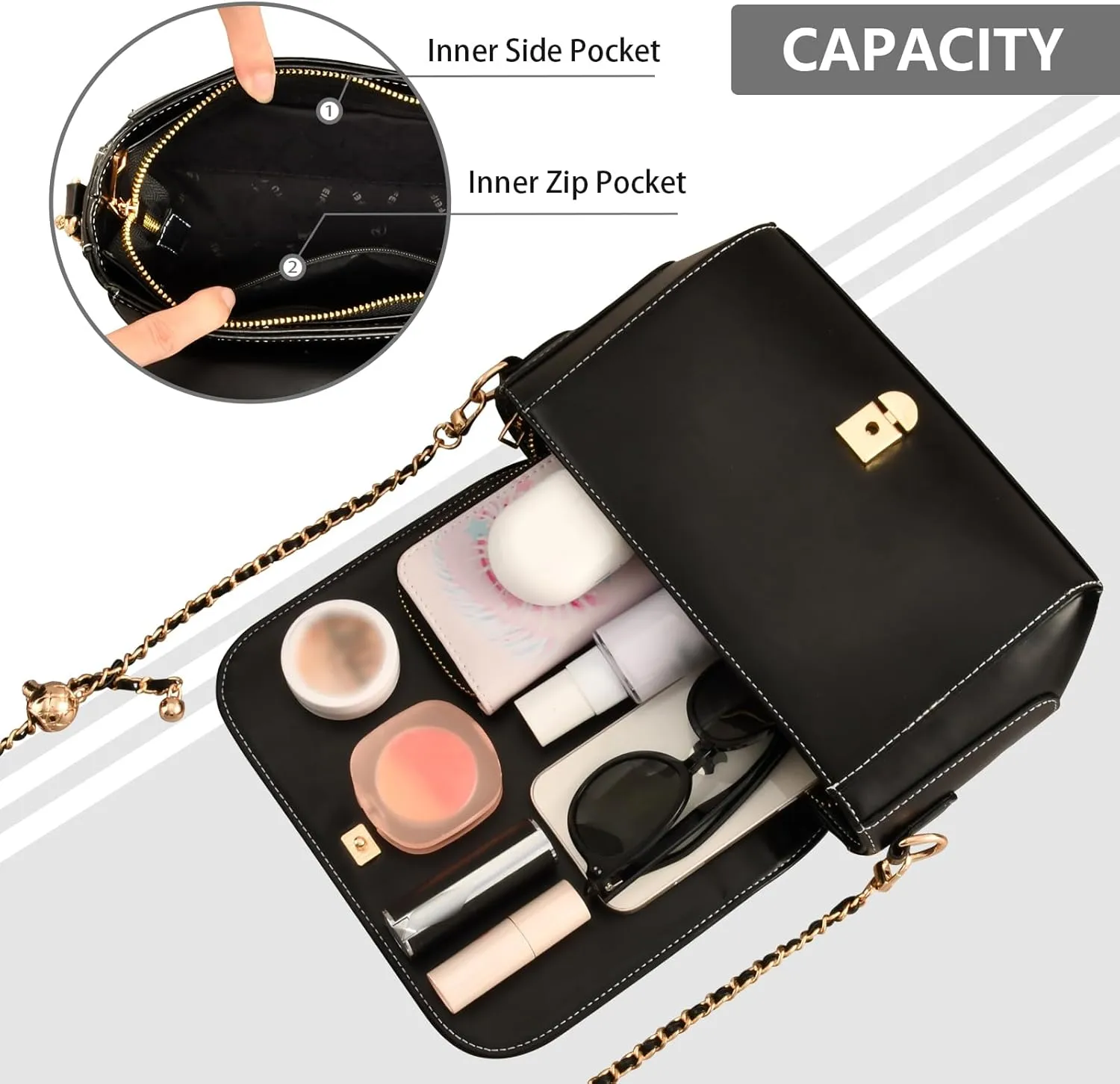 American Football Balls Womens Leather Crossbody, Leather Purses for Women Crossbody Bag, Shoulder Bag with Zipper
