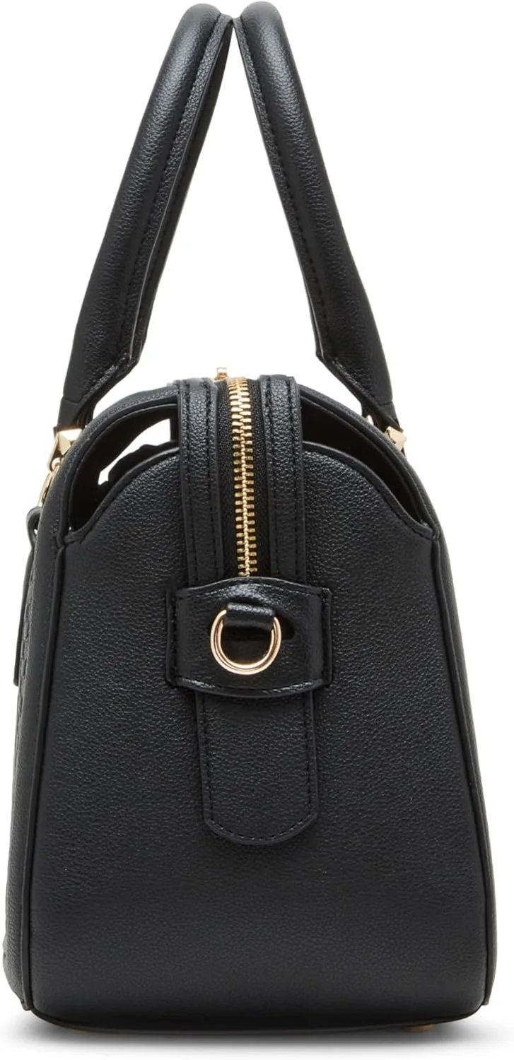 Anne Klein Embossed Ak Logo Top Zip Satchel