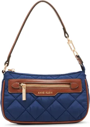 Anne Klein Quilted Nylon Pochette
