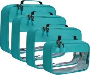 BAGAIL Clear Packing Cubes Packing Organizer for Travel Accessories Luggage suitcase