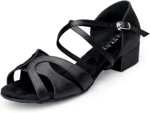 Ballroom Dance Shoes Women, Latin Salsa Bachata Practice Performance Dancer Shoes