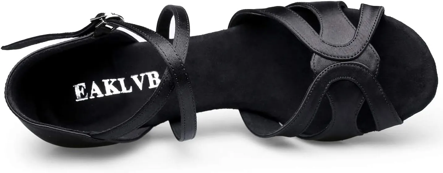 Ballroom Dance Shoes Women, Latin Salsa Bachata Practice Performance Dancer Shoes