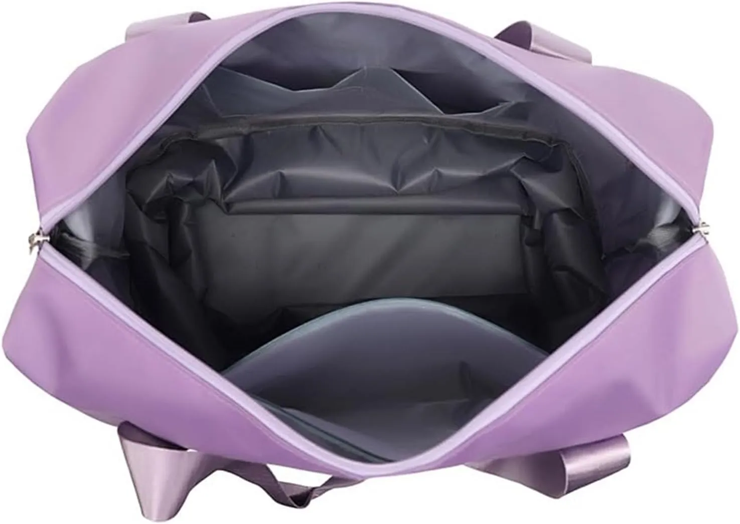 Beente Travel Bag with Wheels, 2025 New Large Capacity Travel Bag - Universal Wheel Removable (Gray)