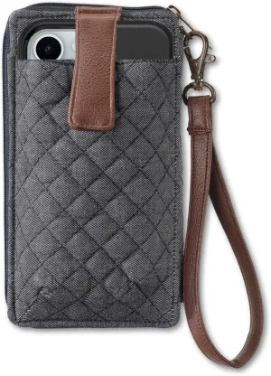 Bella Taylor Cell Phone Wristlet Wallet for Women with Smartphone Pocket and RFID Protection