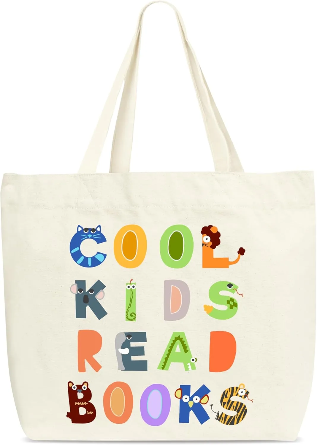 Books Tote Bags, Library Book Bag