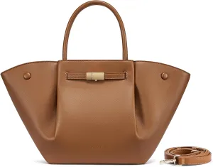 BOSTANTEN Large Tote Bags for Women Designer Top Handle Satchel with Magnetic Crossbody Purse Handbags with Adjustable Strap