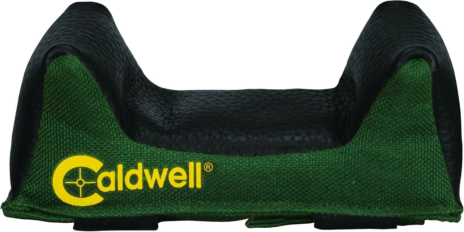 Caldwell Filled Universal Front Rest Bag with Durable Construction and Hook and Loop Straps for Outdoor, Range, Shooting and Hunting