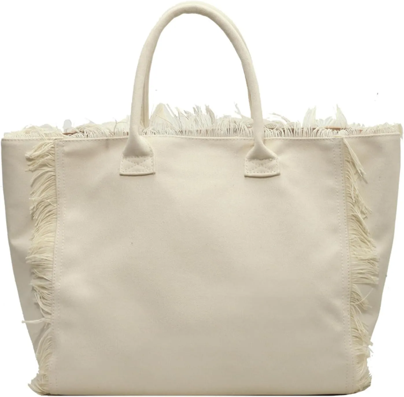 Canvas Tote Bag for Women with Tassel,Large Capacity Tassel Tote Bag Solid Canvas Commuter Handbag Shoulder Bag