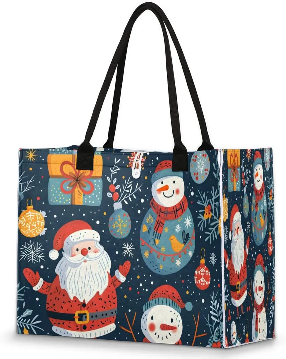 Canvas Tote Bags, Reusable Canvas Bags Use For Grocery Bags, Shopping Bags, Work, Daily Use