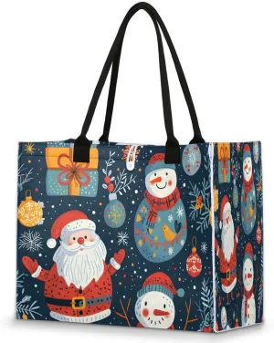 Canvas Tote Bags, Reusable Canvas Bags Use For Grocery Bags, Shopping Bags, Work, Daily Use