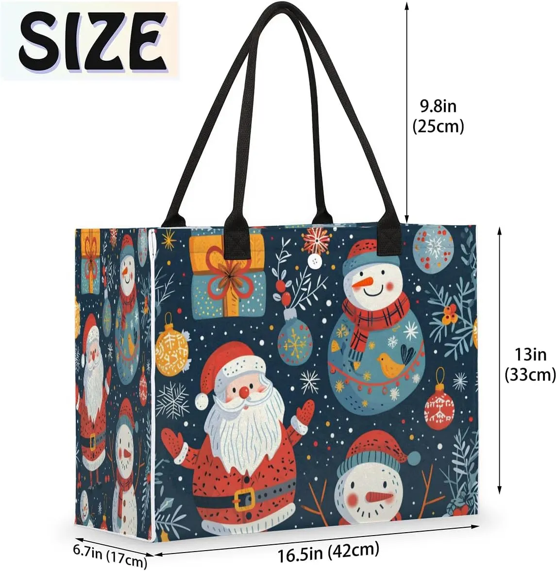 Canvas Tote Bags, Reusable Canvas Bags Use For Grocery Bags, Shopping Bags, Work, Daily Use