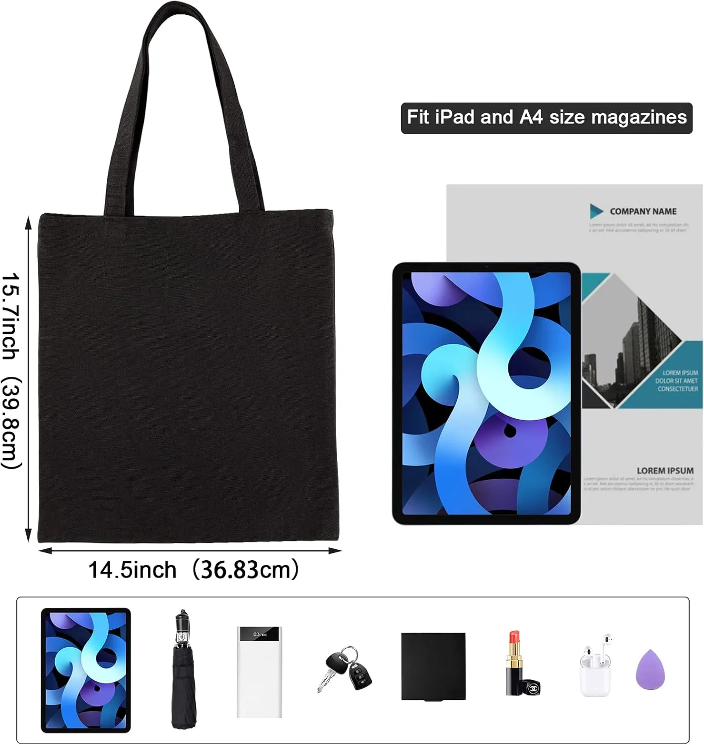Canvas Tote Bags.