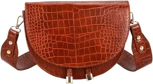 Casual Messenger Wild Shoulder Simple Fashion Satchel 2025 Bag Plush Bag over Shoulder Bags (Brown, One Size)
