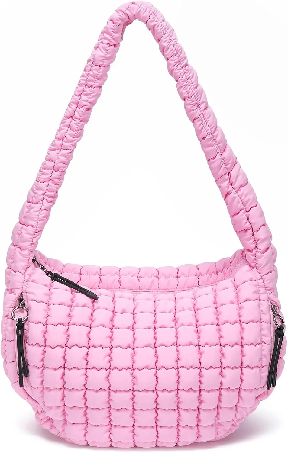 CATMICOO Puffer Tote Bag for Women: Carryall Puff Shoulder Bag for Travel - Lightweight Quilted Bag for Gym