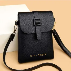 Cell Phone Purse Small Crossbody Bags for Women Vegan Faux Leather Wallet Purse
