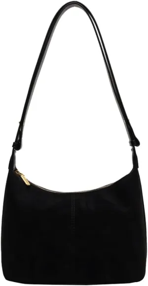 Chic Hobo Bags for Women Suede Sling Bags for Women Slouchy Shoulder Bag Crossbody Purses Handbags for Everyday Wear