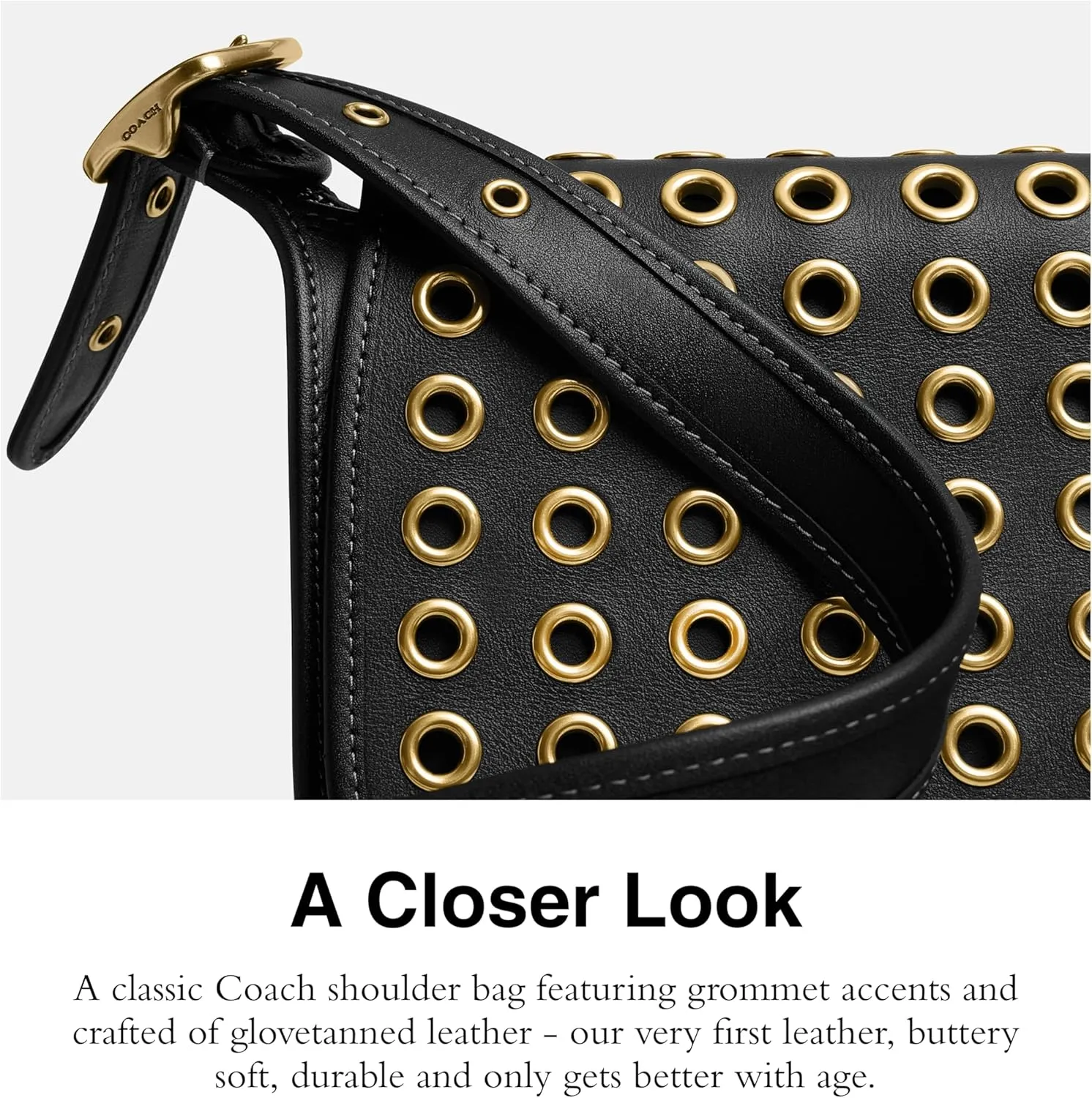 Coach Patricia Legacy Bag 19 with Grommets