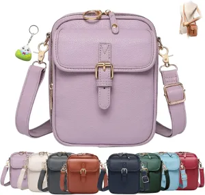 Collaborate Crossbody Leather Bag, Collaboraten 1 Crossbody Leather Bag, Anti-Theft Retro Design, Large Capacity for Women
