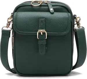 Collaborate Crossbody Leather Bag, Urvashi Crossbody Bag for Women, Comebybuy Purse Vintage Mini Messenger Bag