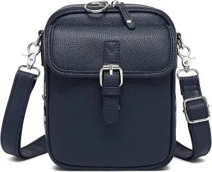 Collaborate Crossbody Leather Bag, Urvashi Crossbody Bag for Women, Comebybuy Purse Vintage Mini Messenger Bag
