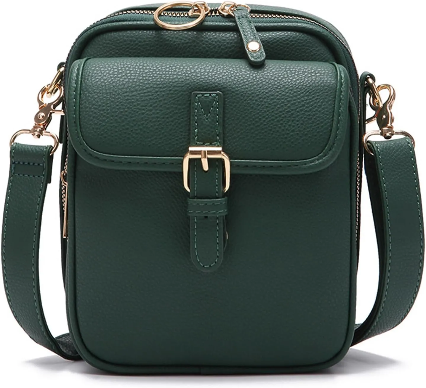 Collaborate Crossbody Leather Bag, Urvashi Crossbody Bag, with 7 Cards Slots Bring Leisure Luxury for Women