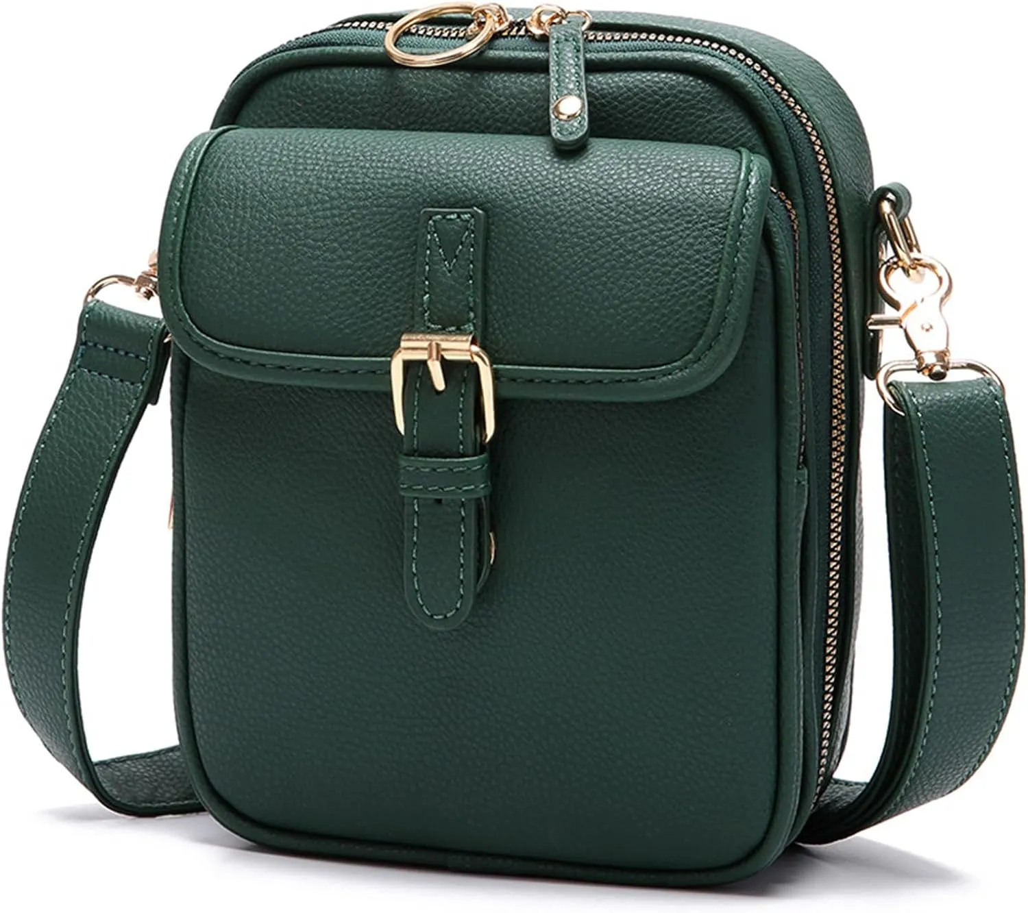 Collaborate Crossbody Leather Bag, Urvashi Crossbody Bag, with 7 Cards Slots Bring Leisure Luxury for Women