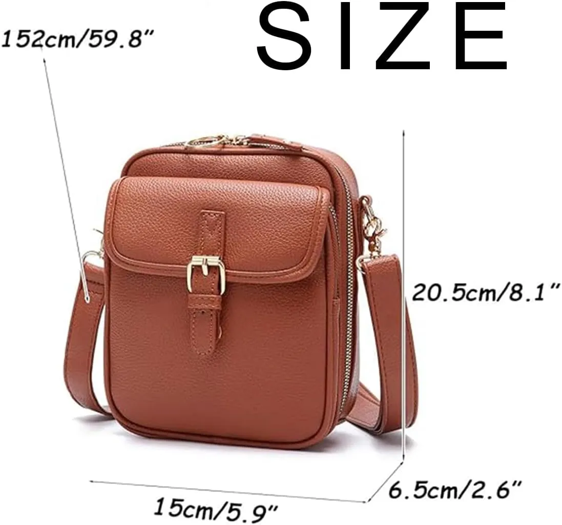 Collaboraten1 Crossbody Leather Bag, Collaborateam Urvashi Collaboration Tojoyride Anti Theft Shoulder Bags