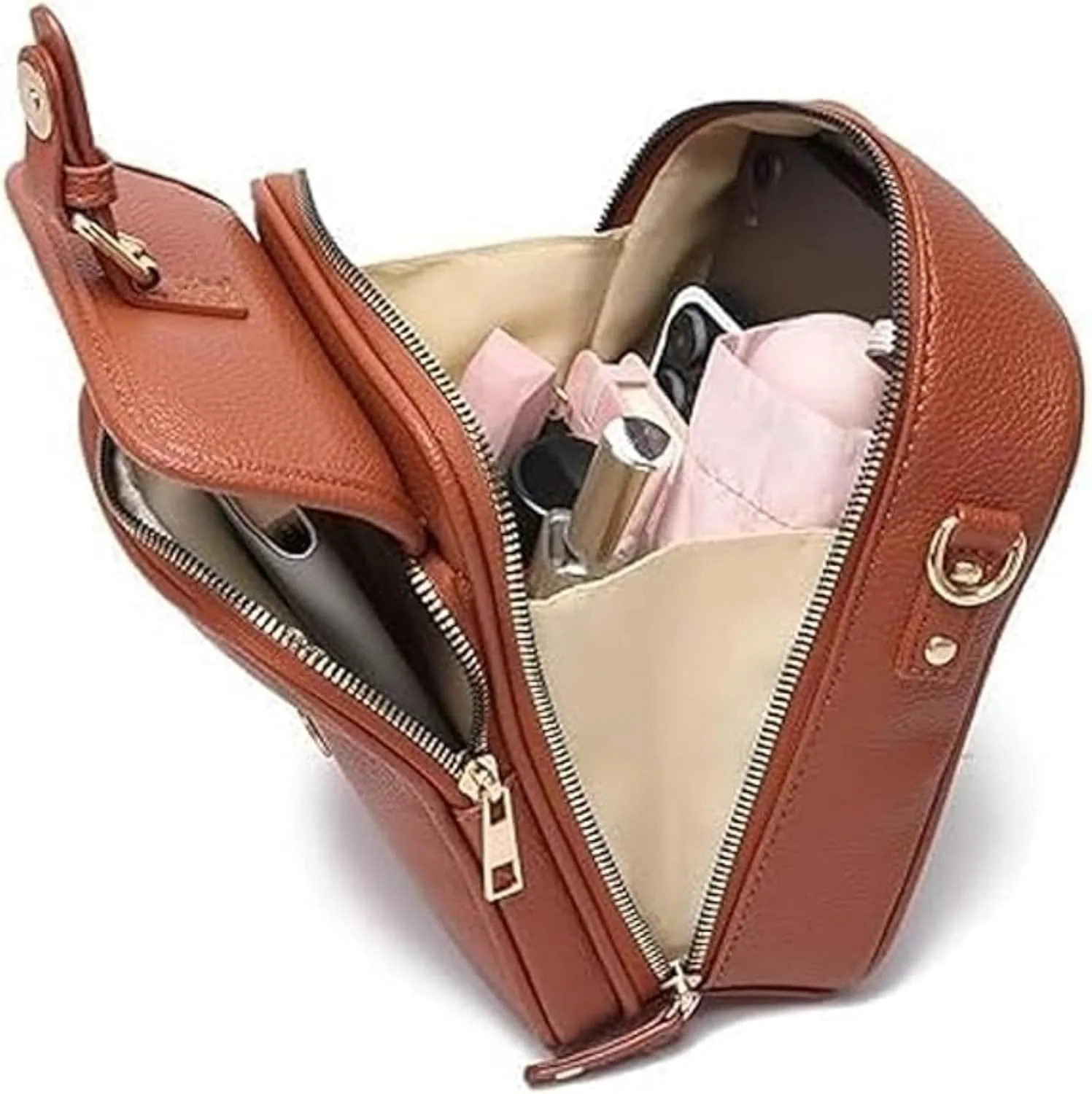 Collaboraten1 Crossbody Leather Bag, Collaboraten1 Urvashi Crossbody Anti Theft Bag, Tojoyride Leather Bags Womens