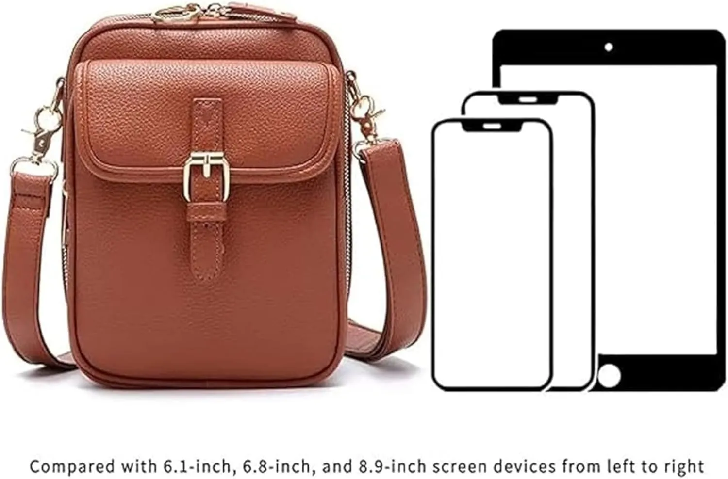 Collaboraten1 Crossbody Leather Bag, Collaboraten1 Urvashi Crossbody Anti Theft Bag, Tojoyride Leather Bags Womens