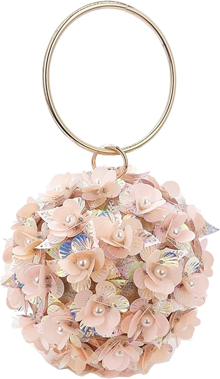 Colorful Rhinestone Flower Clutch Purse for Women Designer Evening Handbag Chain Strap Shoulder bag for Wedding Party