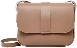 Cow Leather Shoulder Bag vintage Women Flap graceful Lady Real Leather Handbags Trendy Solid color Messenger Bags