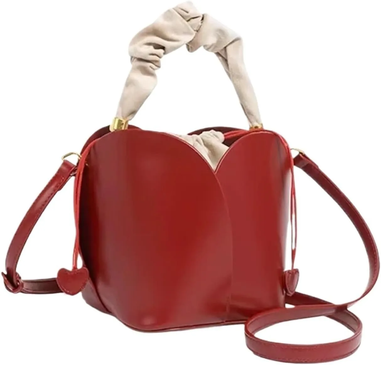 Creative Petal Bag For Women,large Shoulder Bag,brown Bags For,crossbody Leather Bag, Black Tote, Red Bags For