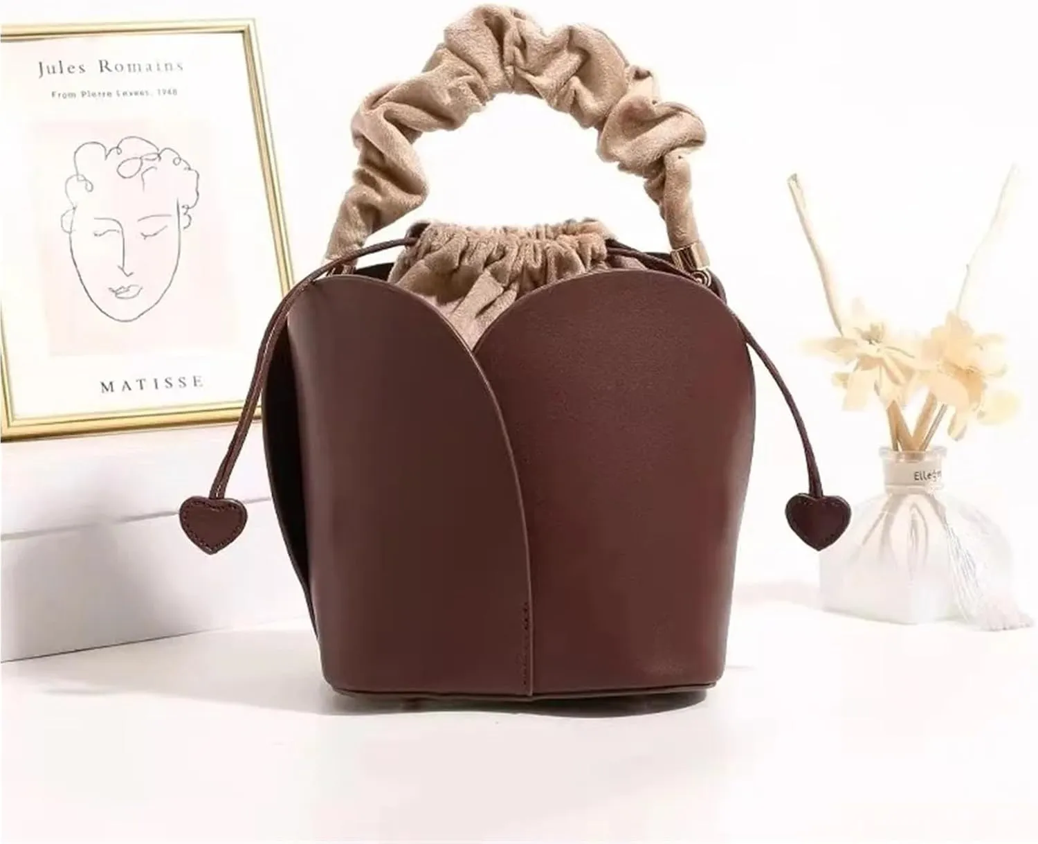 Creative Petal Bag For Women,large Shoulder Bag,brown Bags For,crossbody Leather Bag, Black Tote, Red Bags For