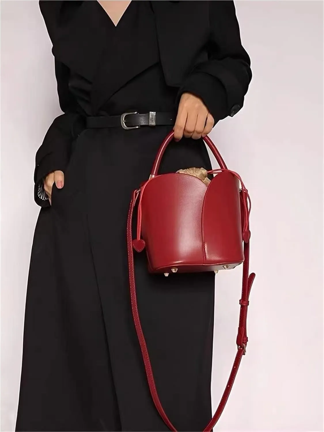 Creative Petal Bag For Women,large Shoulder Bag,brown Bags For,crossbody Leather Bag, Black Tote, Red Bags For