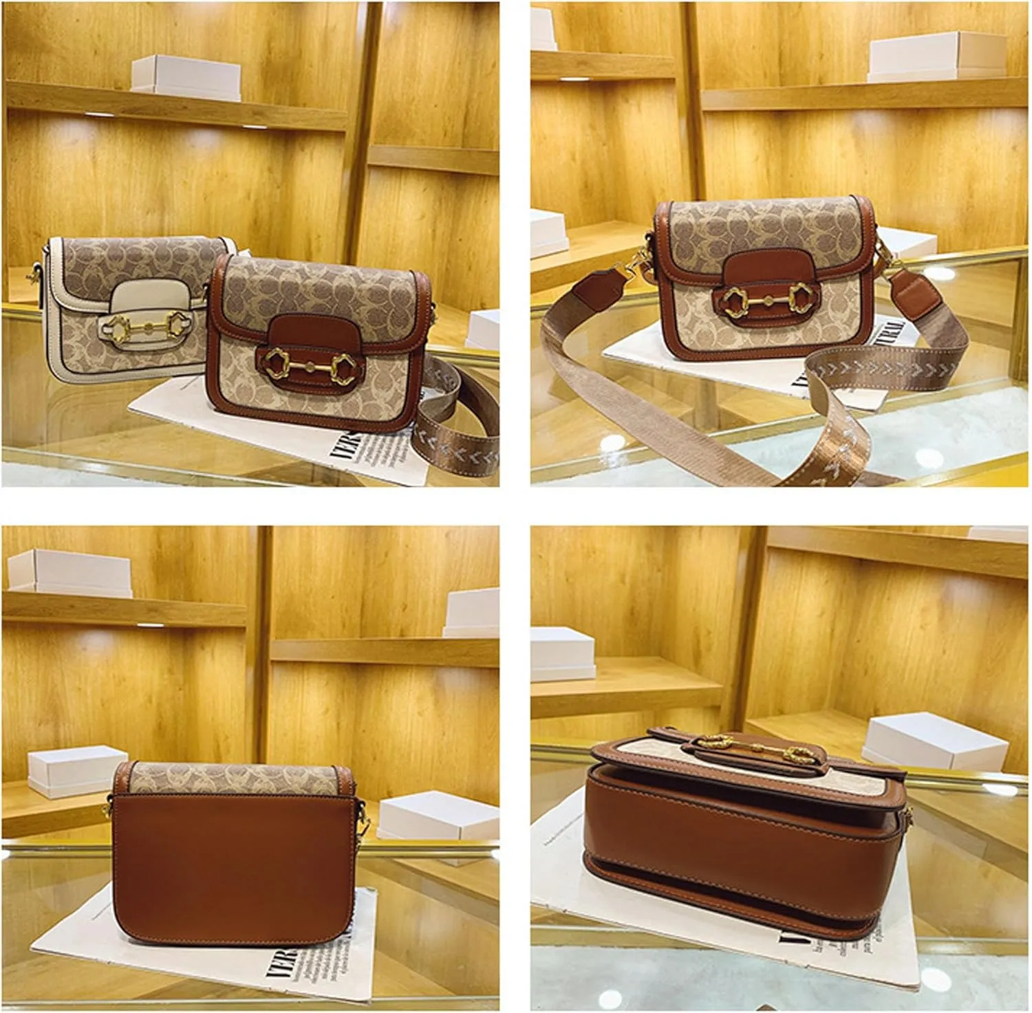 Crossbody Bags for Women - Leather Purse Handbag - Fashion Design